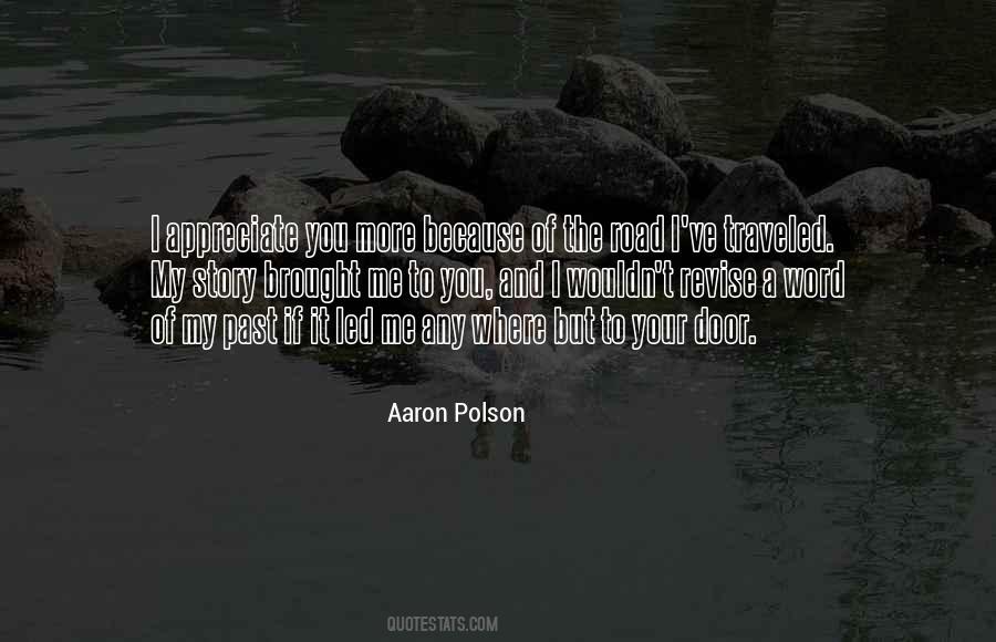 Aaron Polson Quotes #981220