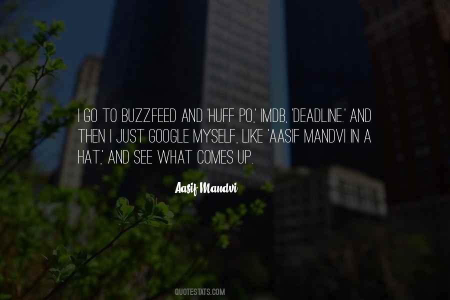 Aasif Mandvi Quotes #1090671