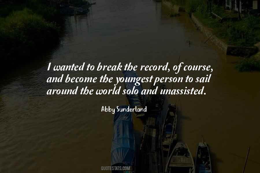 Abby Sunderland Quotes #1782518