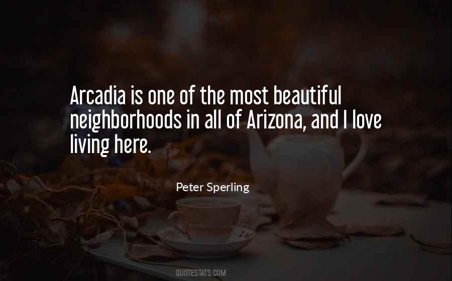 Quotes About Arcadia #1676029