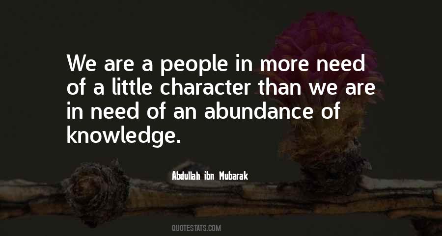 Abdullah Ibn Mubarak Quotes #203675