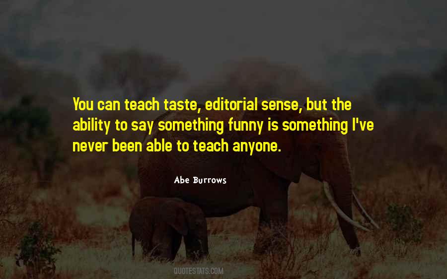 Abe Burrows Quotes #32542