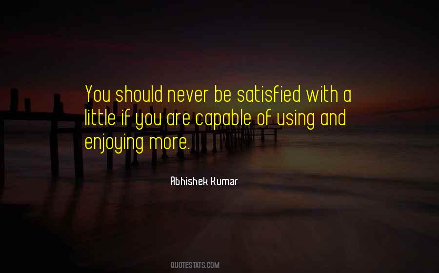 Abhishek Kumar Quotes #449062