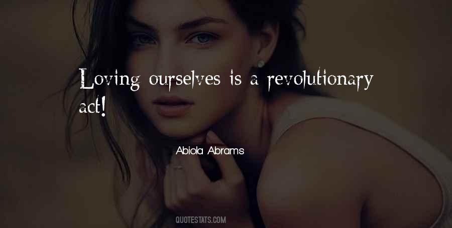 Abiola Abrams Quotes #1685706