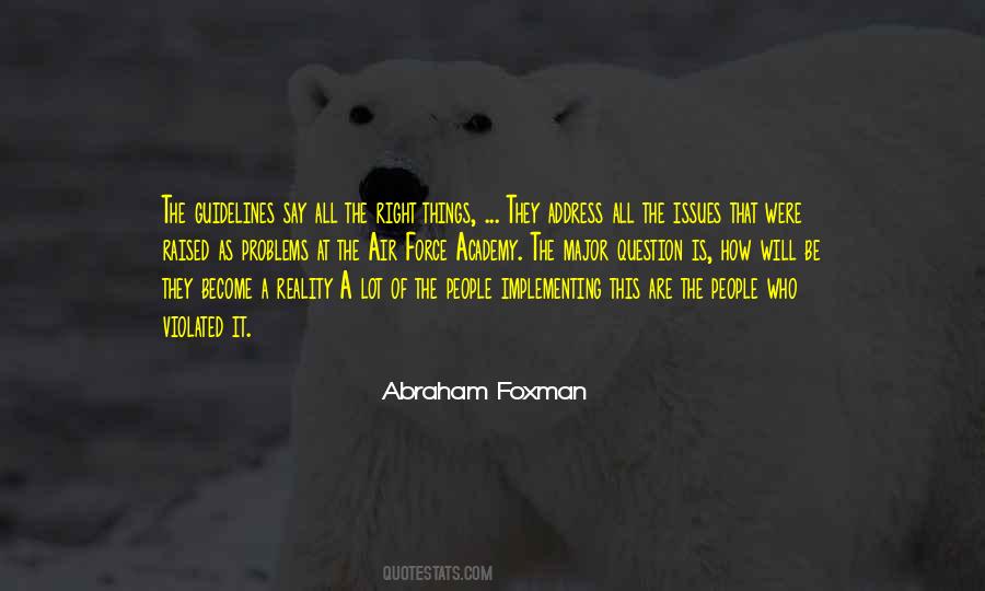 Abraham Foxman Quotes #1176356
