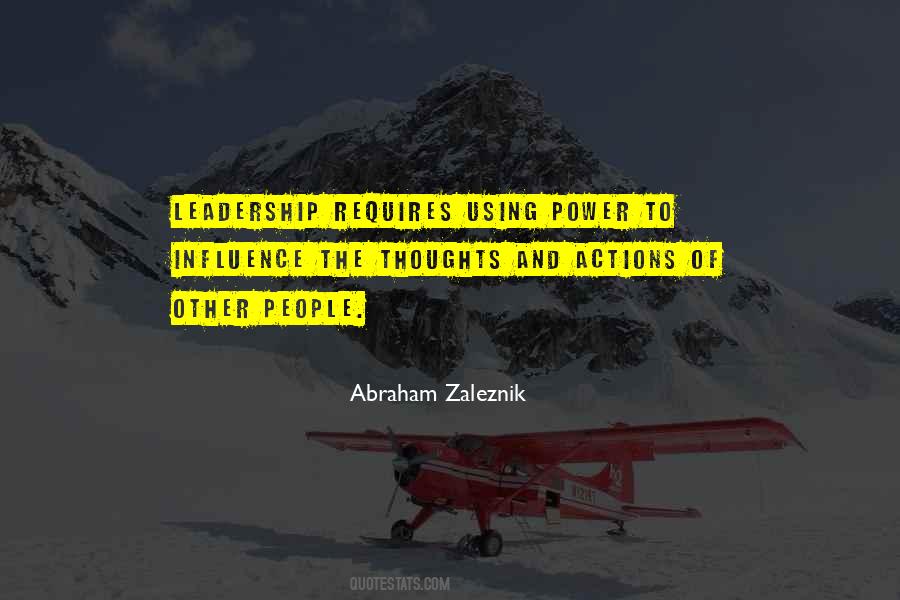 Abraham Zaleznik Quotes #1714212