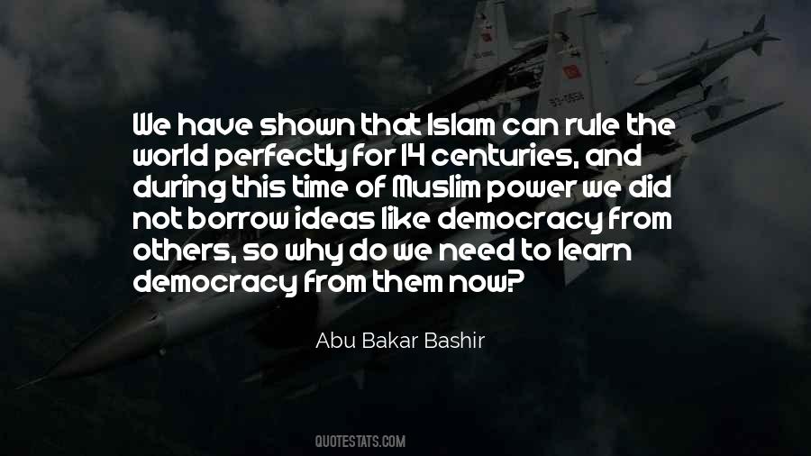 Abu Bakar Bashir Quotes #1475110