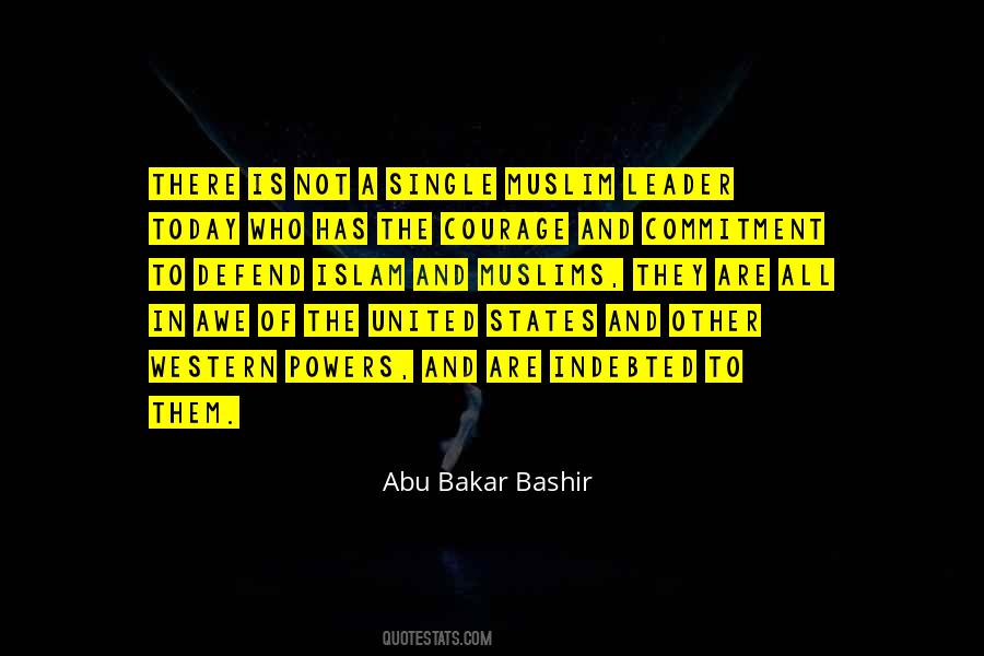 Abu Bakar Bashir Quotes #1686067