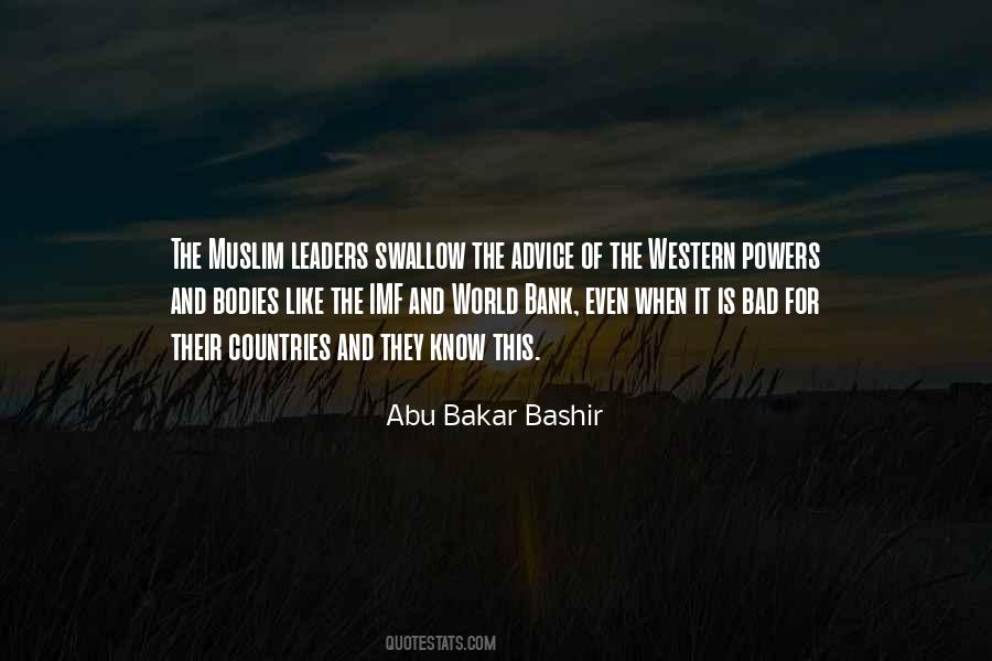 Abu Bakar Bashir Quotes #68180