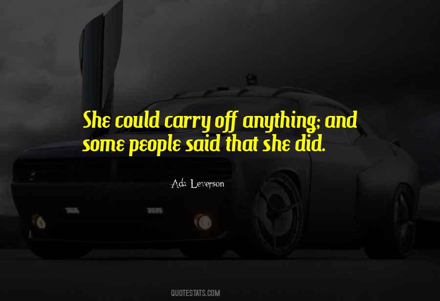 Ada Leverson Quotes #1666325