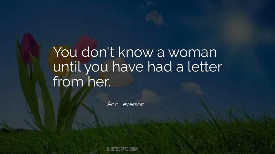 Ada Leverson Quotes #986368