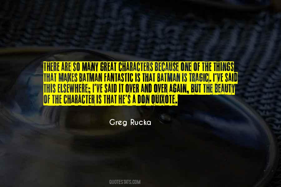 Quotes About Tragic Characters #883496