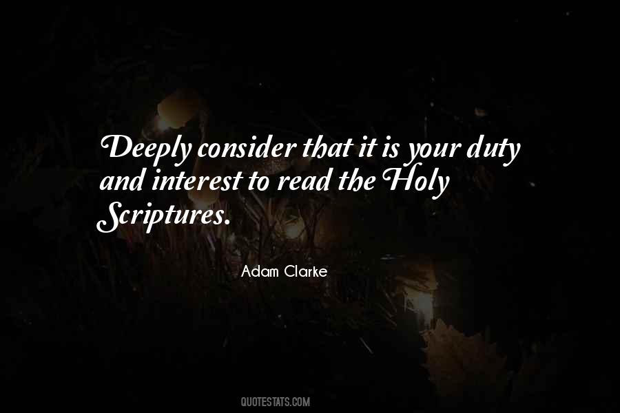 Adam Clarke Quotes #1627397