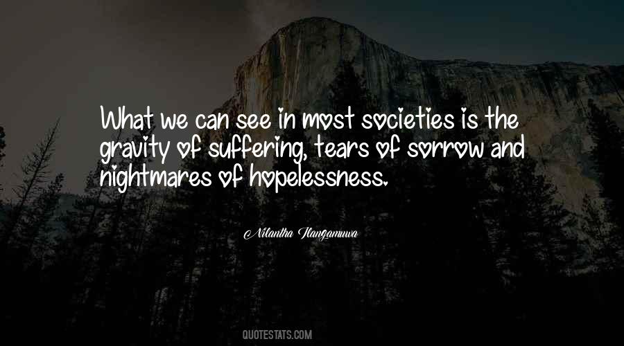 Quotes About Hopelessness #228942