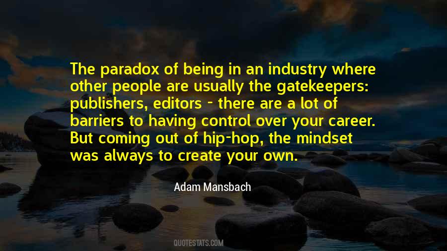 Adam Mansbach Quotes #1036445