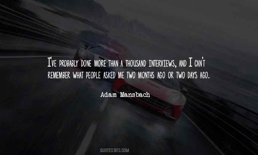 Adam Mansbach Quotes #1878204