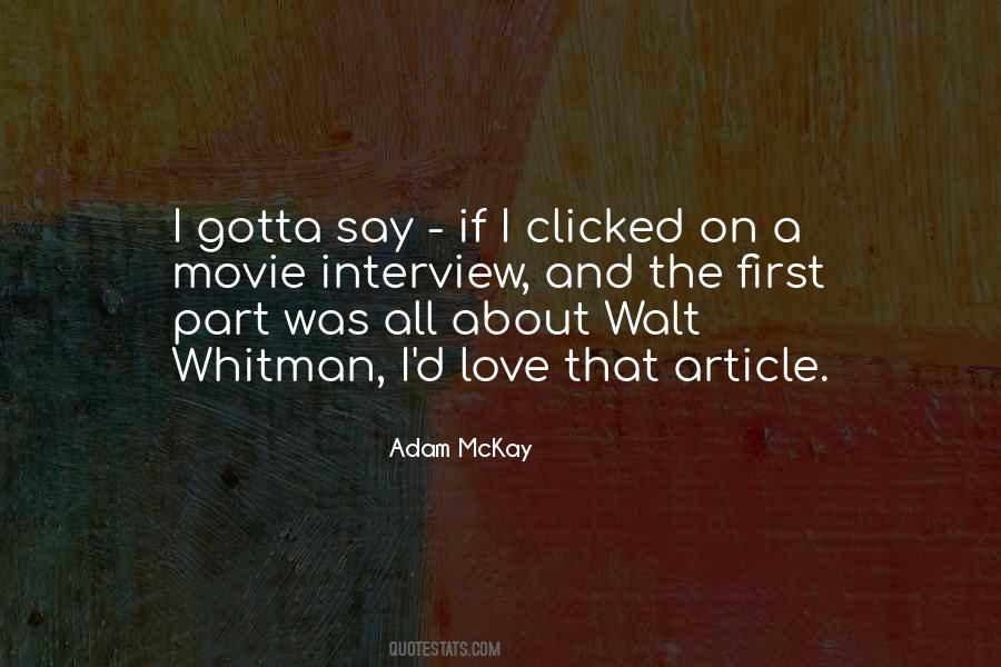 Adam Mckay Quotes #1079997