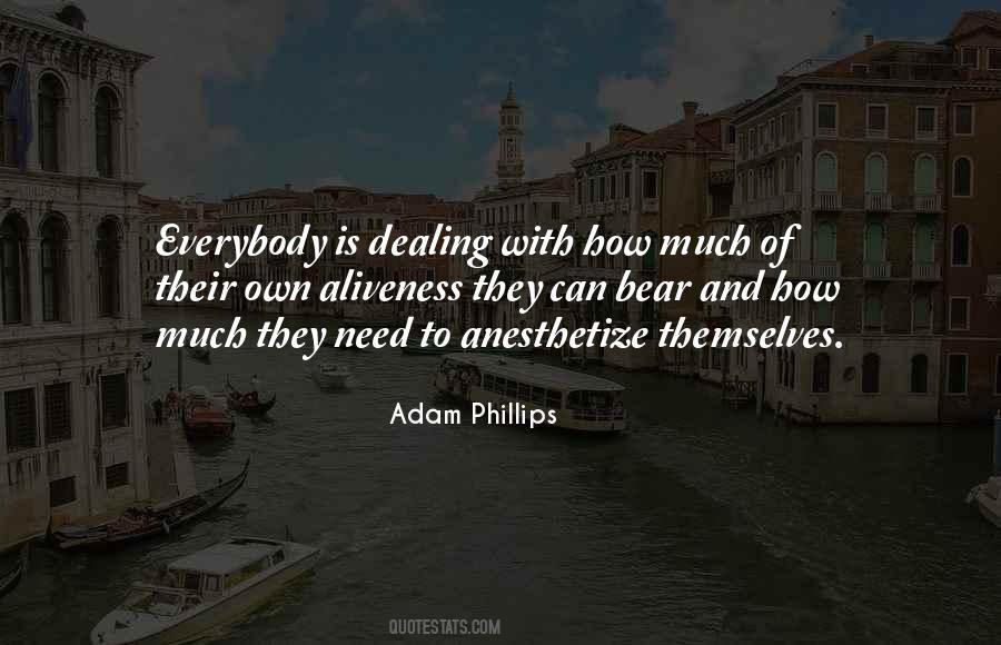 Adam Phillips Quotes #1720719