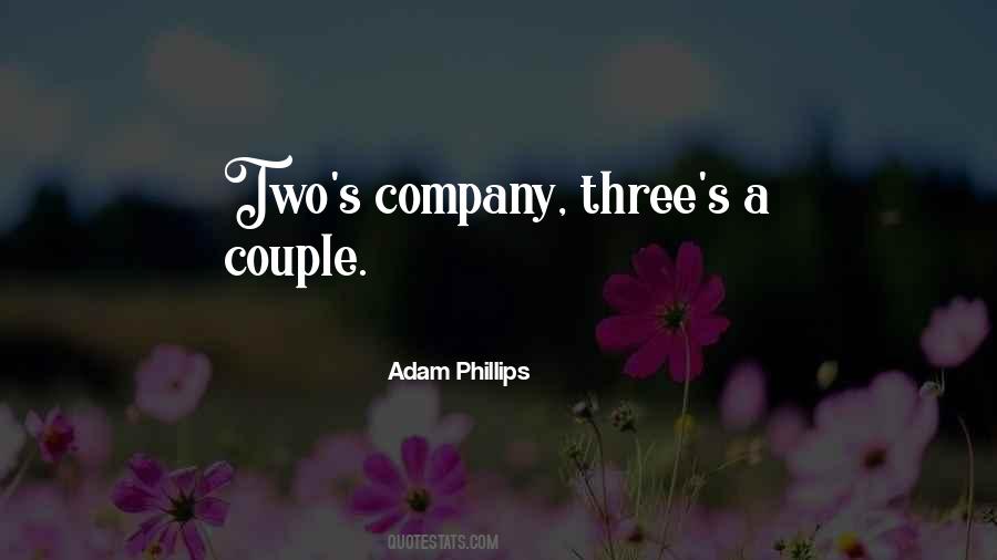 Adam Phillips Quotes #1765257