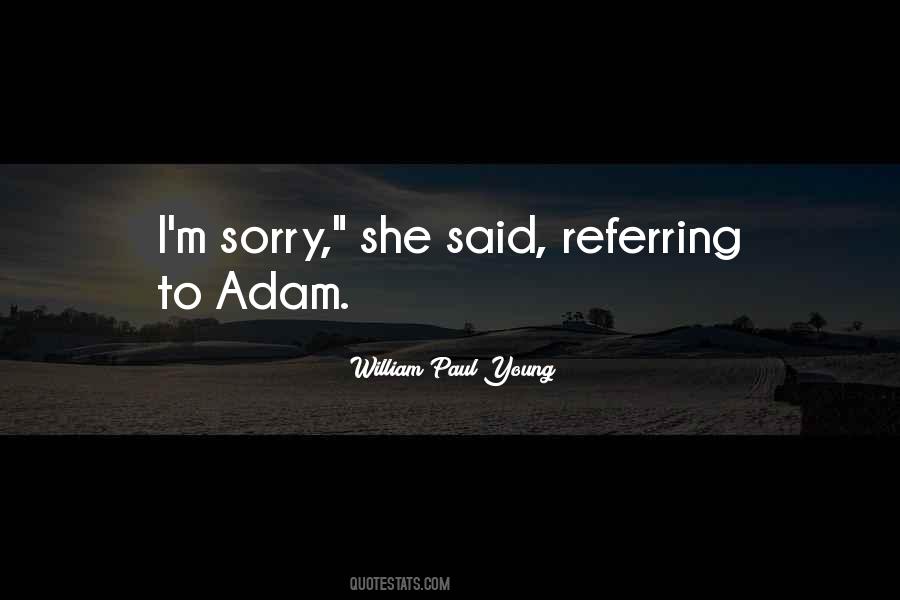 Adam Young Quotes #396067