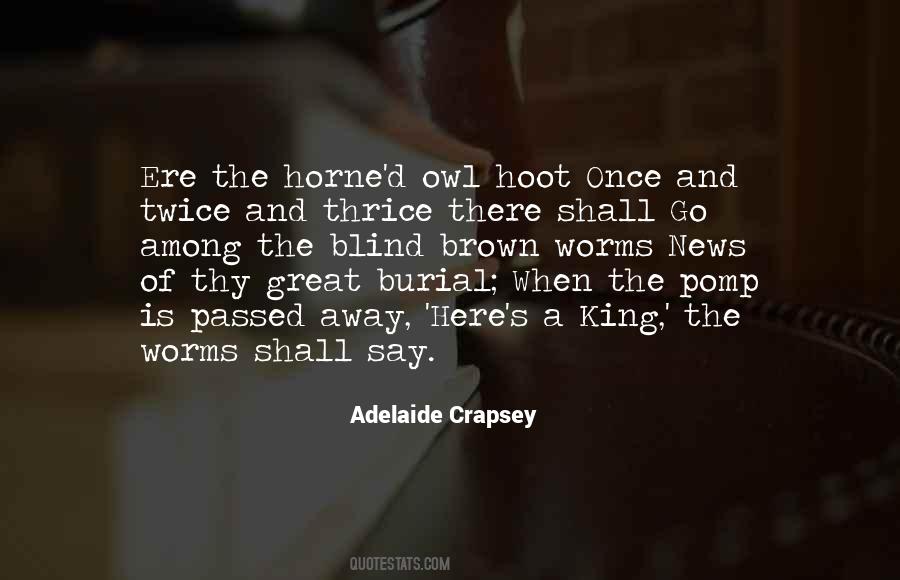 Adelaide Crapsey Quotes #377365