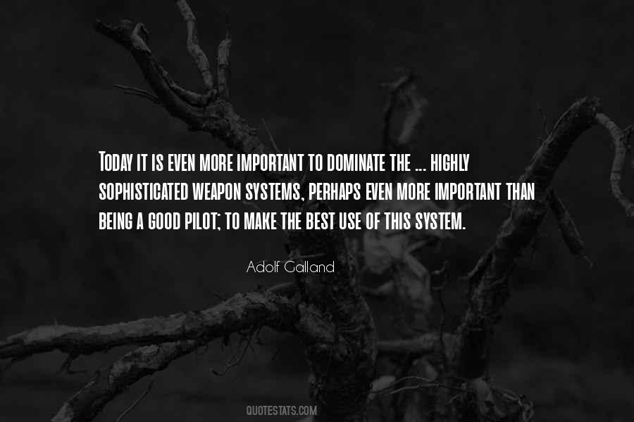 Adolf Galland Quotes #128224