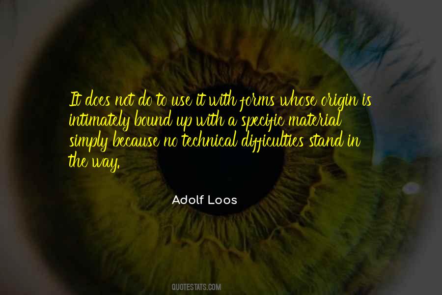 Adolf Loos Quotes #73200