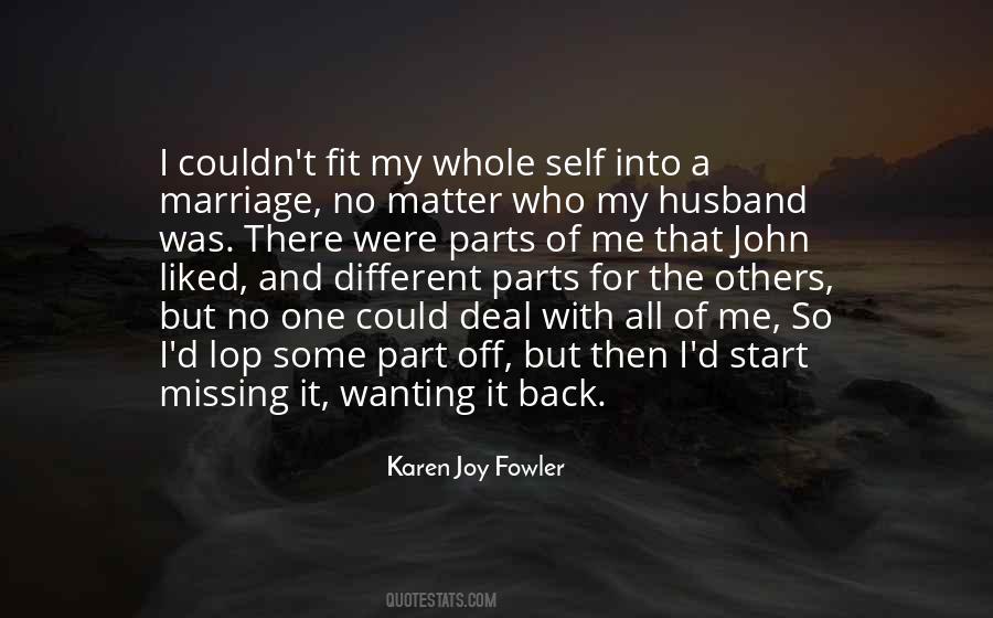 Quotes About Wanting Something Different #1380357