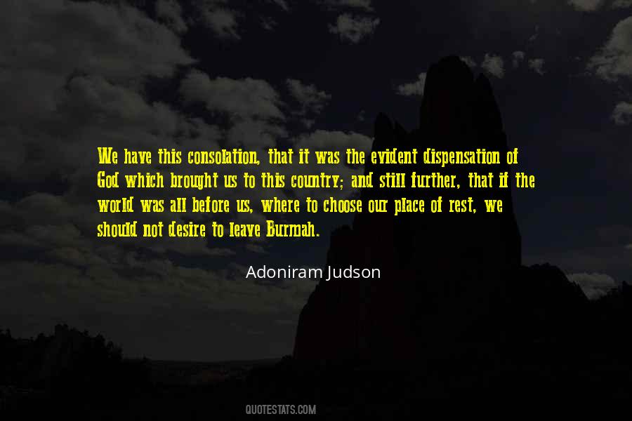 Adoniram Judson Quotes #1623444