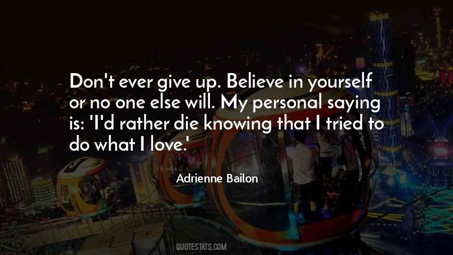 Adrienne Bailon Quotes #1193328