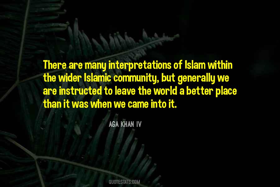 Aga Khan Quotes #607482