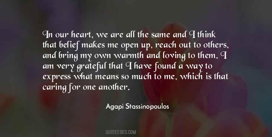 Agapi Stassinopoulos Quotes #1656074