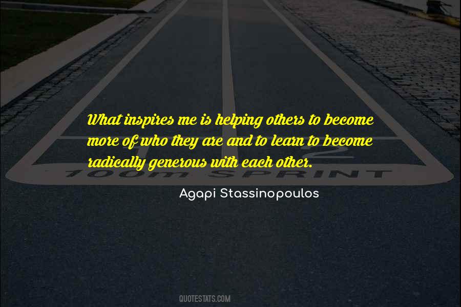 Agapi Stassinopoulos Quotes #173069