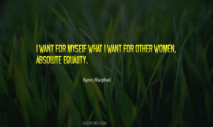 Agnes Macphail Quotes #1405538