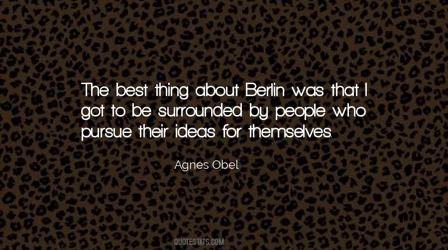 Agnes Obel Quotes #1295420