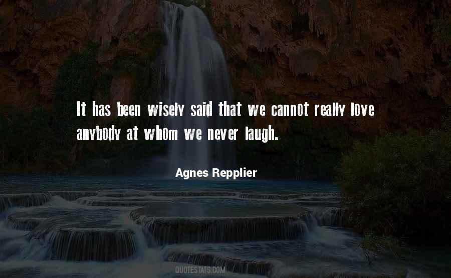 Agnes Repplier Quotes #204593
