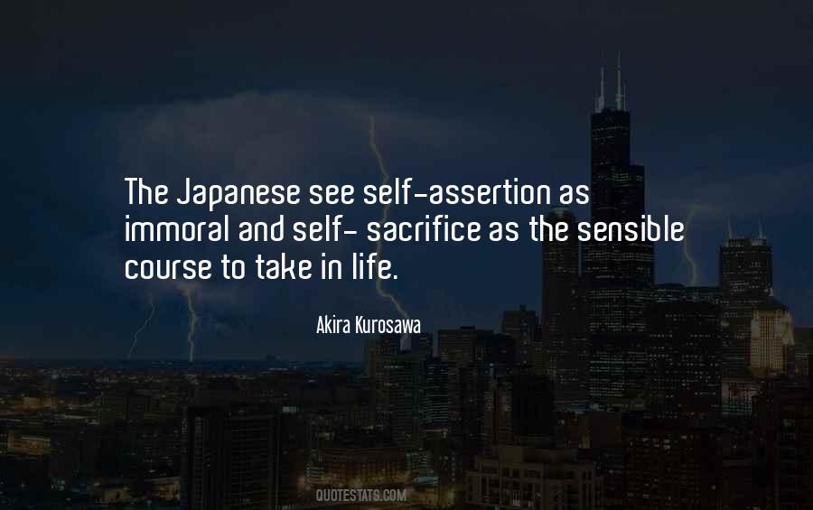 Quotes About Self Assertion #496116