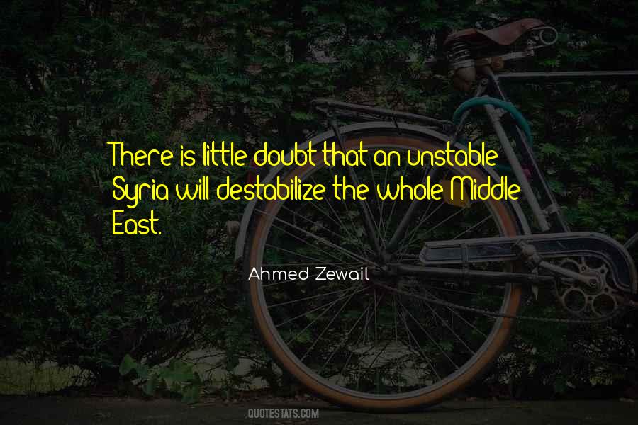 Ahmed Zewail Quotes #1663204
