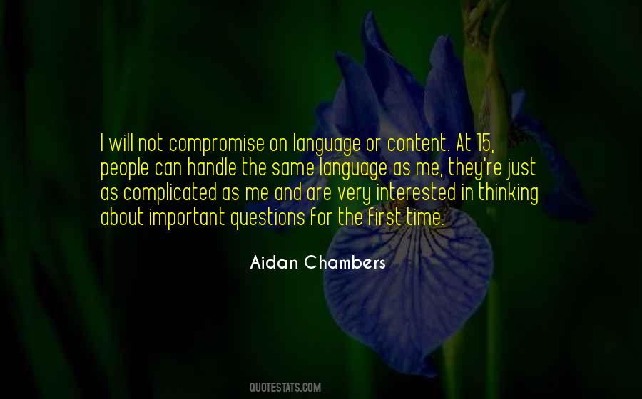 Aidan Chambers Quotes #1064388