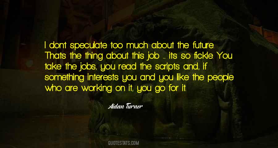 Aidan Turner Quotes #553707