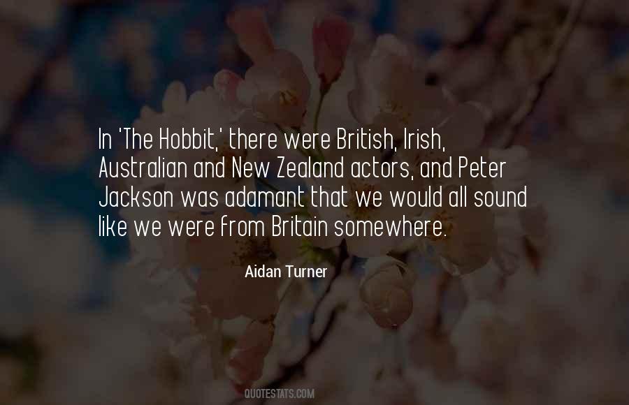 Aidan Turner Quotes #946028