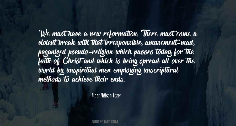 Aiden Wilson Tozer Quotes #197161