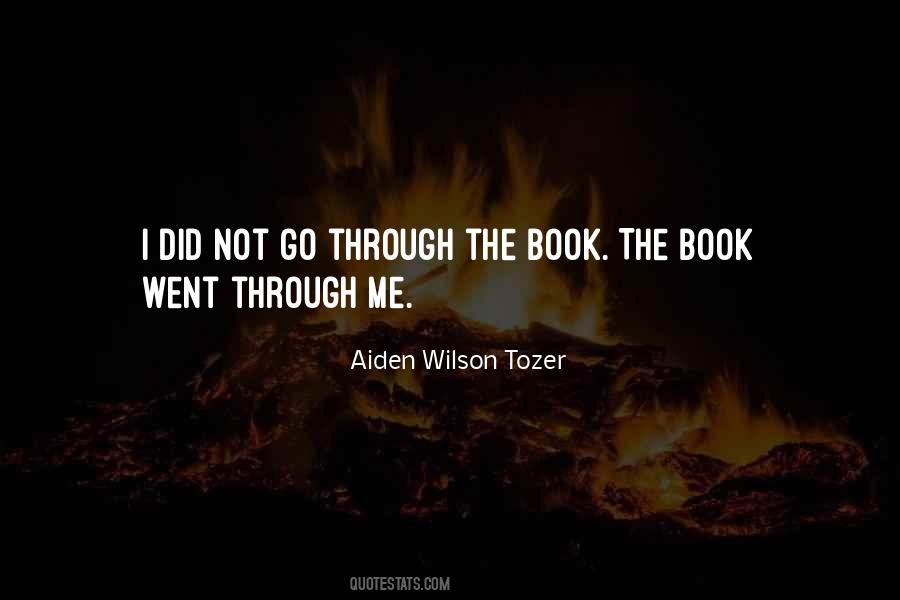 Aiden Wilson Tozer Quotes #350915