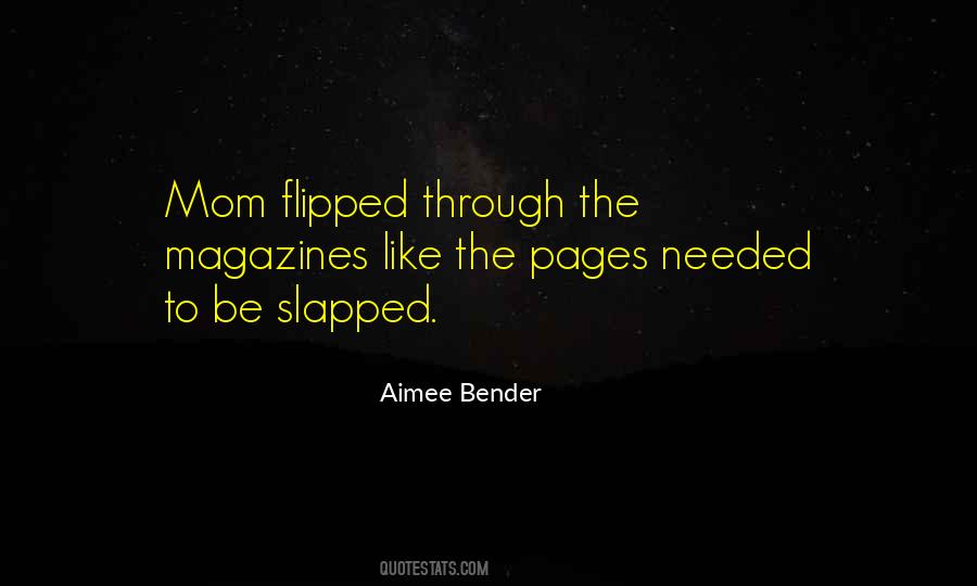 Aimee Bender Quotes #1143681