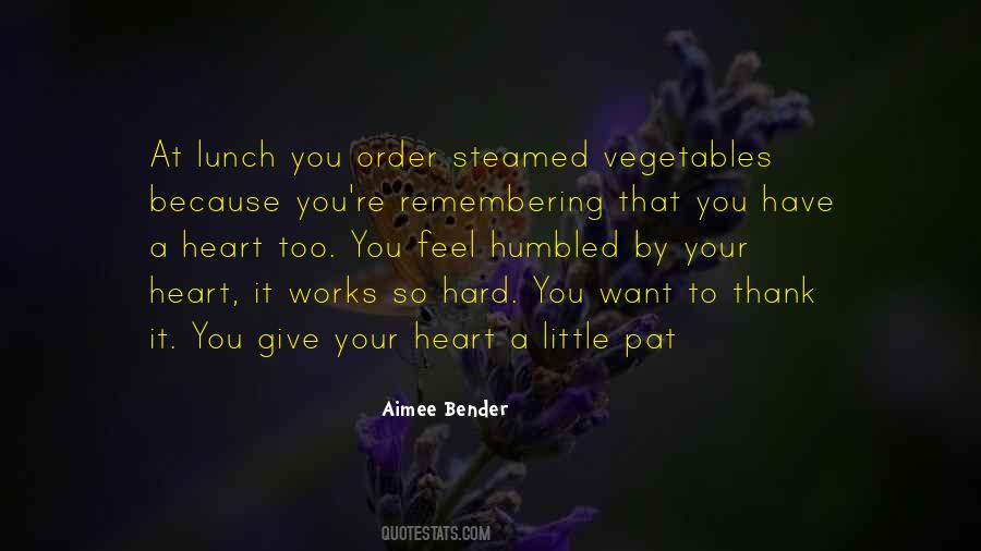Aimee Bender Quotes #302283