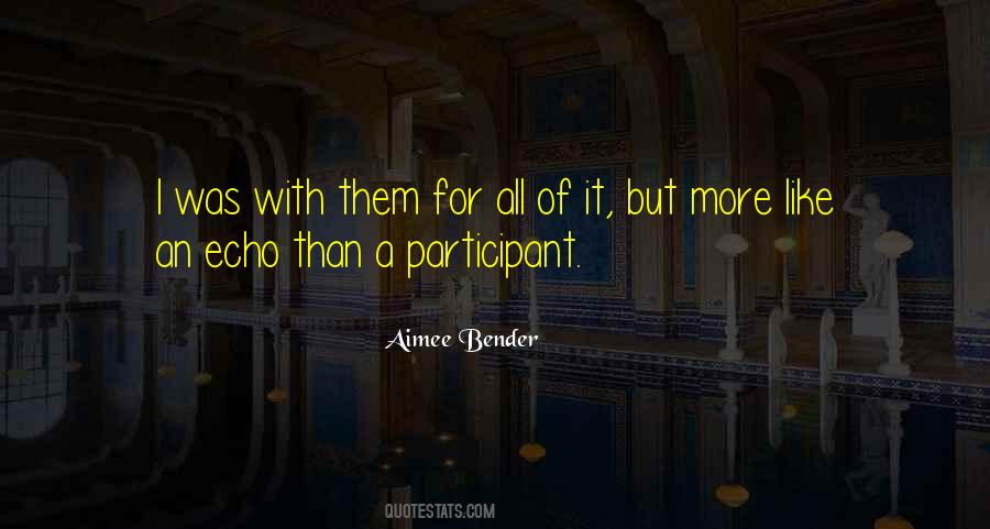 Aimee Bender Quotes #33859