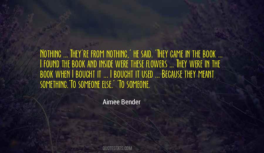 Aimee Bender Quotes #651427