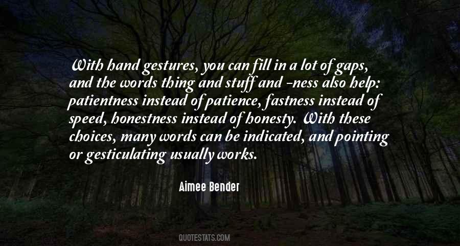 Aimee Bender Quotes #771940