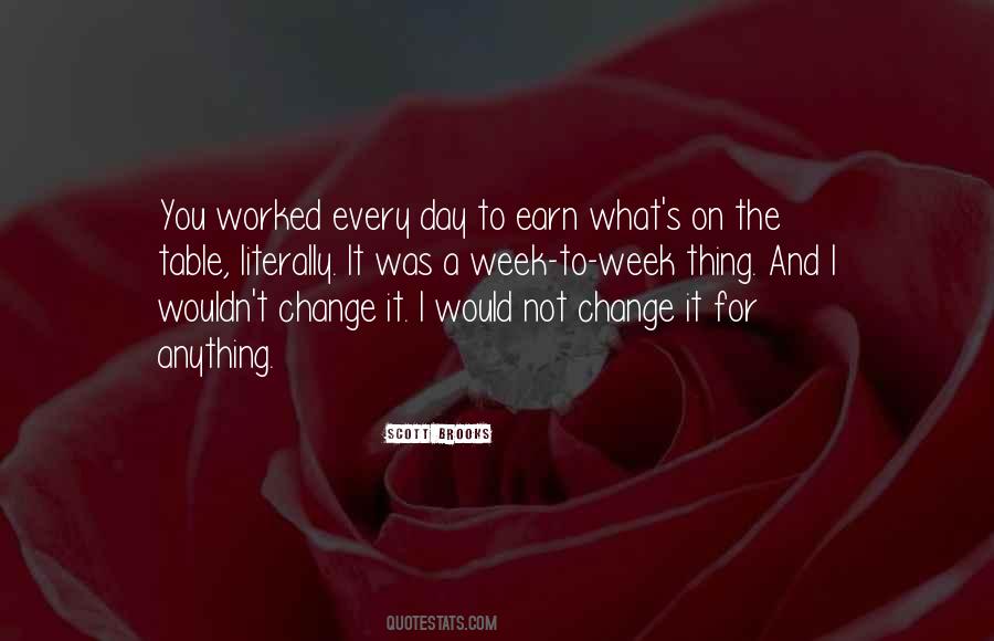 Quotes About A Week #1593537