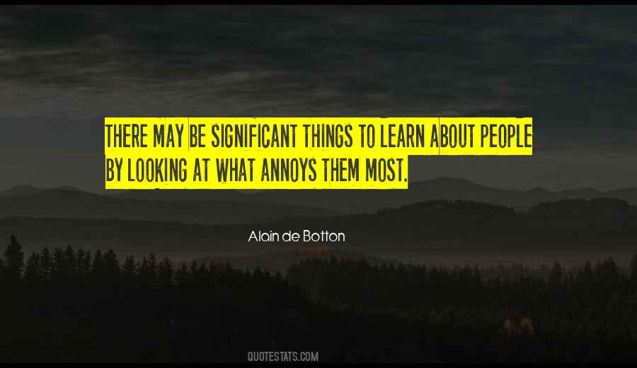 Alain De Botton Quotes #243330